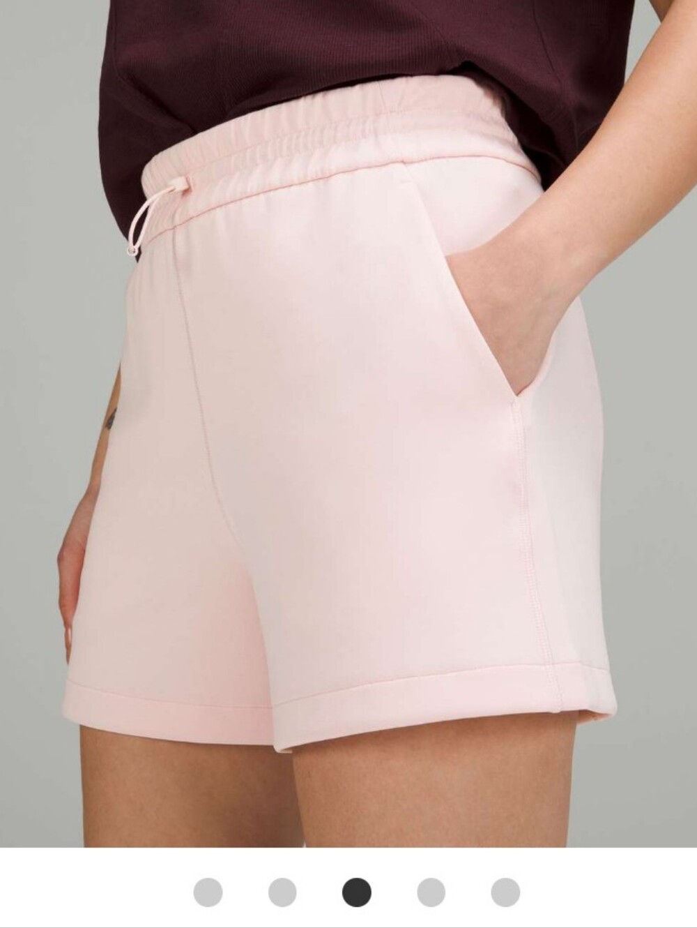 Lululemon🍓🐄Shorts Softstreme Strswberry Milkshake